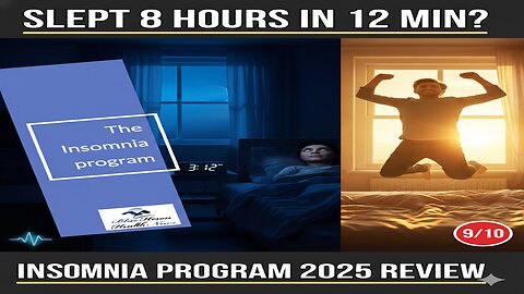 I Tested the Insomnia Program – Fell Asleep in 12 Minutes! (Full Review)