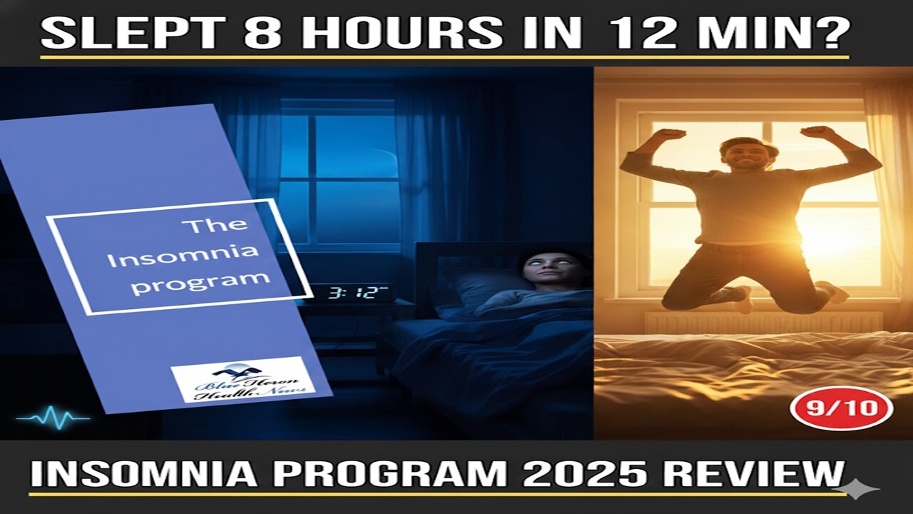 I Tested the Insomnia Program – Fell Asleep in 12 Minutes! (Full Review)