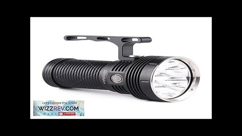 Convoy 3X21C SST40 15000LM Strong 21700 Flashlight High Powerful LED Torch Review