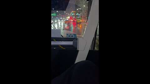 inside of public bus in korea