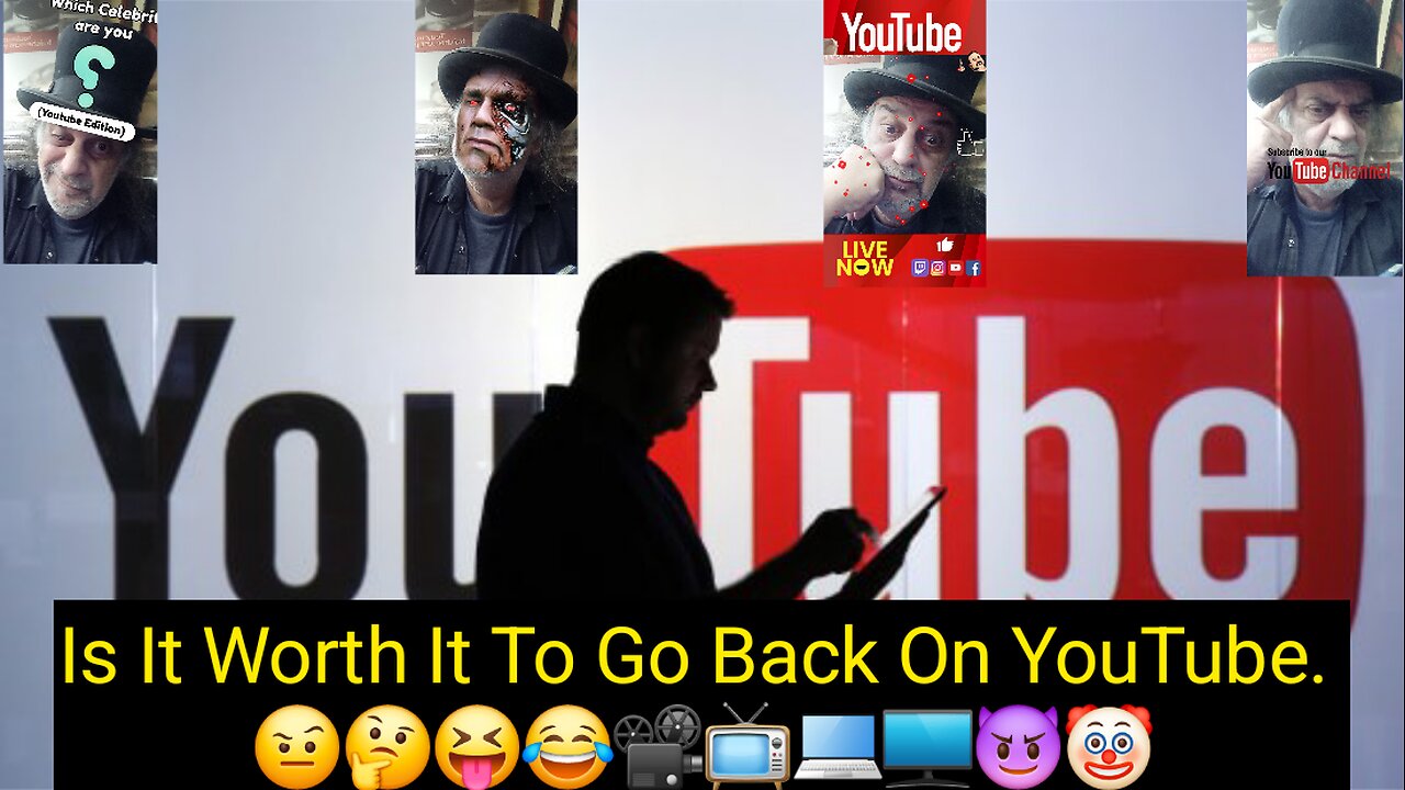 YouTube Apparently Bringing Back Banned Creators. 🤨🤔😝😂📽📺💻🖥😈🤡