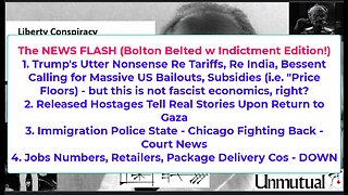 Liberty Conspiracy Live 10-16-25 Bolton Blues, Trump Lies Re India, Venezuela, ICE GOONS