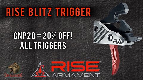 Rise Armament Blitz Trigger Unbox & First Impressions — 3.5lb Single-Stage Precision Upgrade (CNP20)
