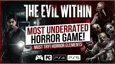 THE EVIL WITHIN REMASTERED Gameplay Walkthrough Part 1 FULL GAME [4K 60FPS PC ULTRA] - No Commentary