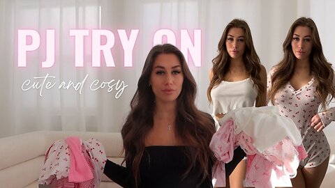Cute SHEIN PJ Set Try On 💕💐 Part 2 of 2 | Sophie Annaston