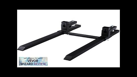 VEVOR Pallet Forks 42.9" 4000 Lbs Max Clamp On Tractor Bucket Forks Review