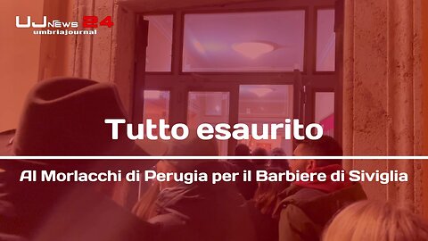 Tutto esaurito Al Morlacchi di Perugia per il Barbiere di Siviglia