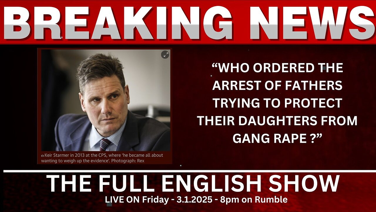 I'm back Friday 3rd 8pm LIVE. Starmer, Trump, Musk i'll cover it all. Maybe a RANT.