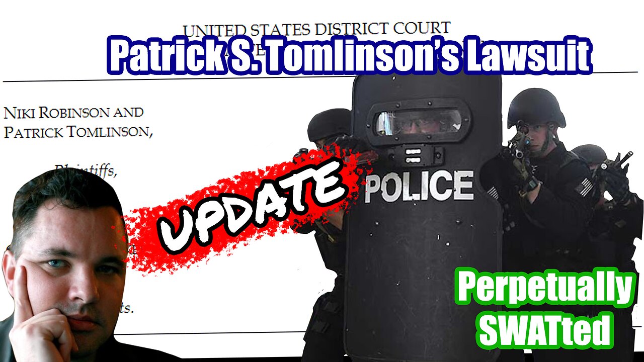 Police Respond to Patrick Tomlinson's Lawsuit