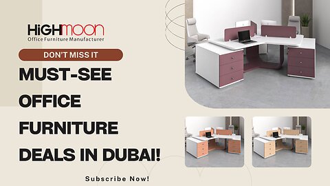 Best Office Furniture in Dubai | Luxury, Ergonomic & Affordable Options