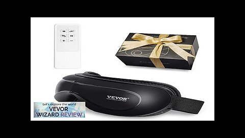 VEVOR Eye Massager with Heat & Remote Eye Care Device 5 Modes Review