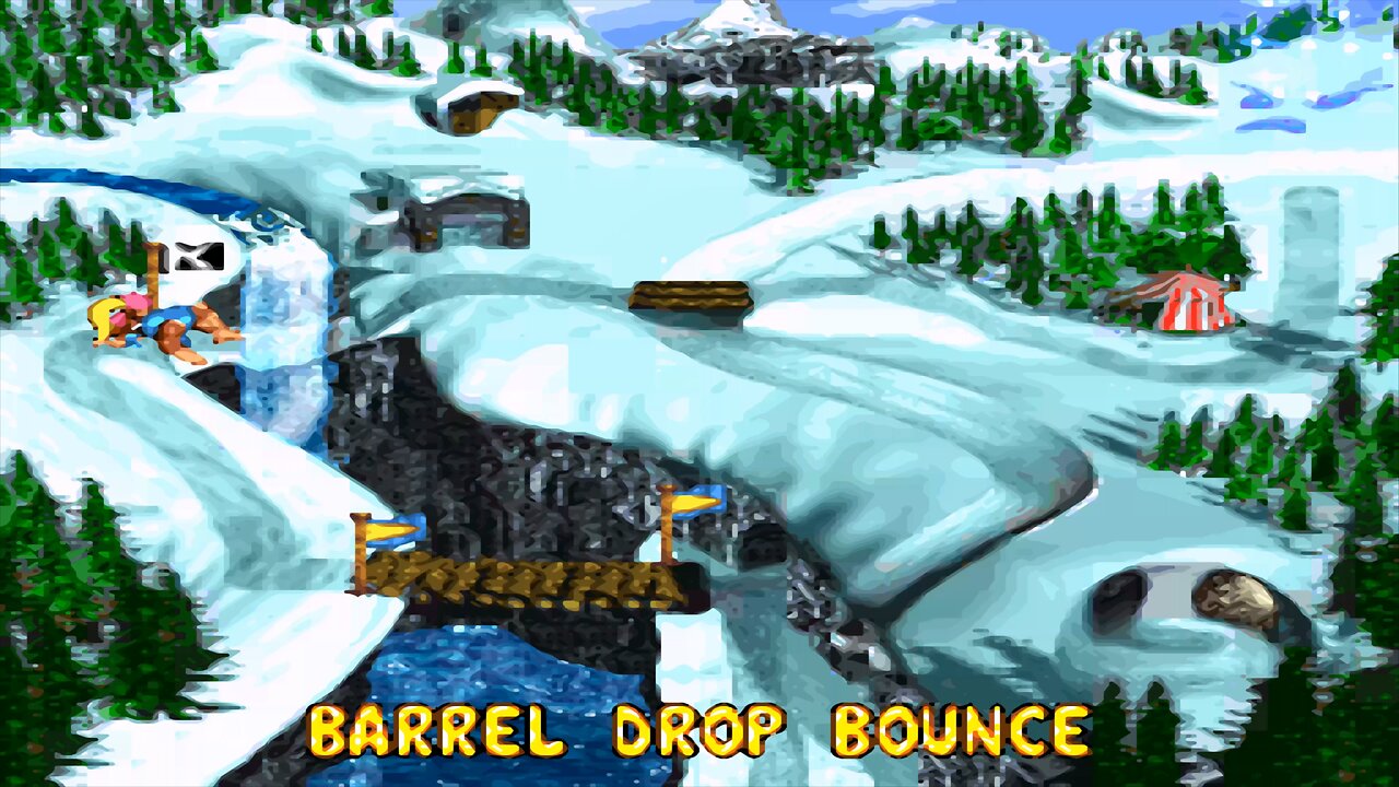 D.K.C. 3™ : DIXIE KONG'S Double Trouble! / ACT #5. K3 / A5#3. BARREL DROP BOUNCE! DK
