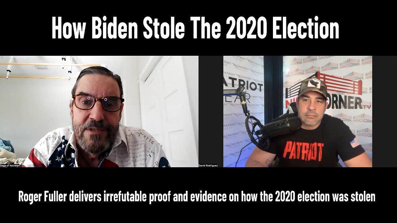 How Biden Stole The 2020 Election