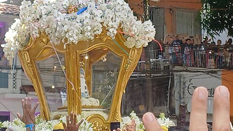 Berlinda no Círio de Nazaré