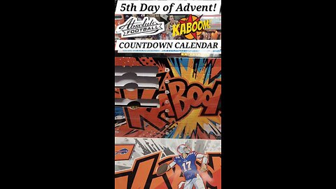 Advent Countdown Calendar ft Absolute Football, day 5