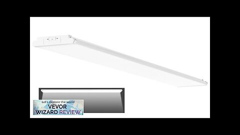 VEVOR 4FT LED Wraparound Light 40W 4500LM Flush Mount LED Shop Light Review