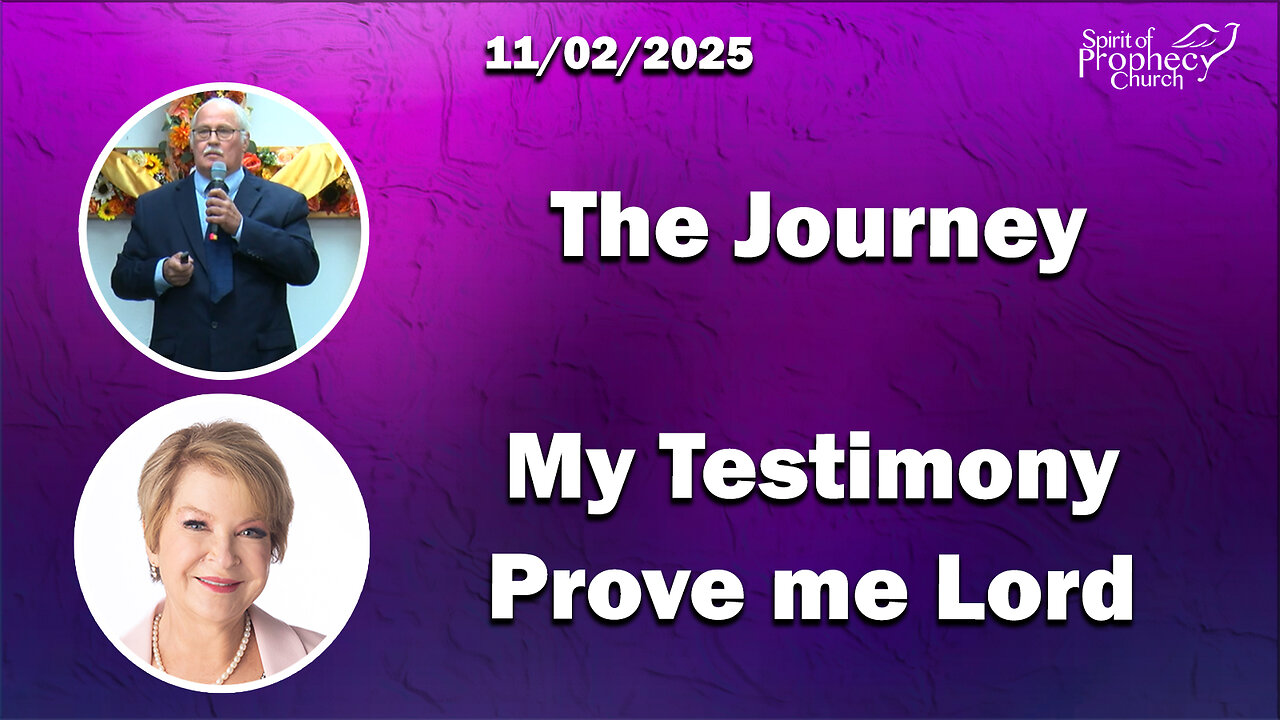 Spirit of Prophecy Sunday Service 11/02/2025