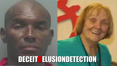 An elderly white female was murdered inside her home by a black male suspect