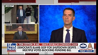 Sen Tom Cotton: Chuck Schumer Is Scared!