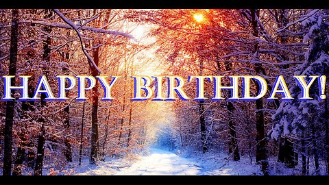 Happy Birthday 3D - Happy Birthday - Happy Birthday To You - Happy Birthday Song Video Card