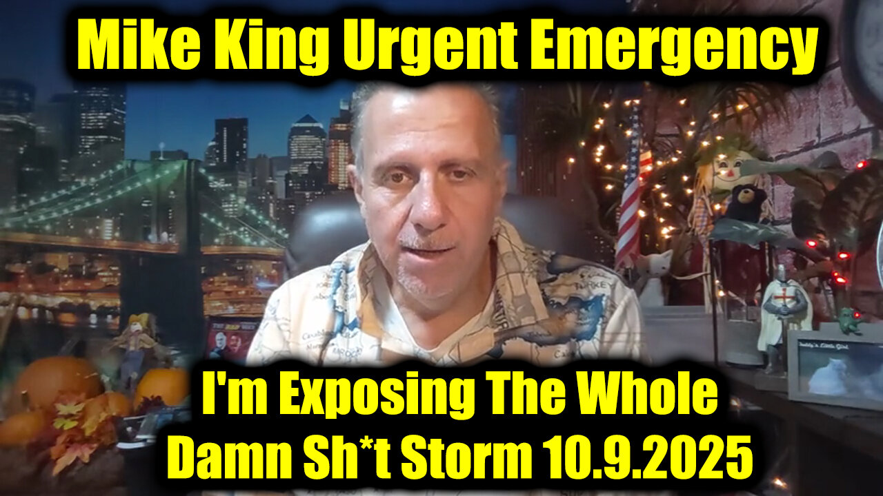 Mike King Urgent Emergency 10.9.25 - Im Exposing The Whole Damn Sh*t Storm!
