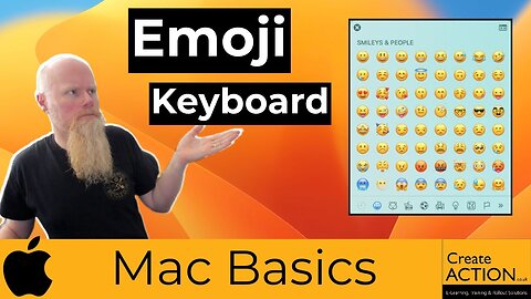 Emoji Keyboard on your Apple Mac!