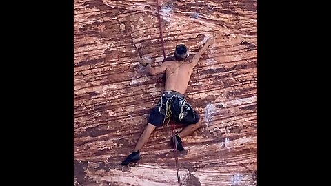 Red Rock TR Climbing Beta Series E47 (2025): Cannibal Crag: Baseboy (5.10d/5.11a)
