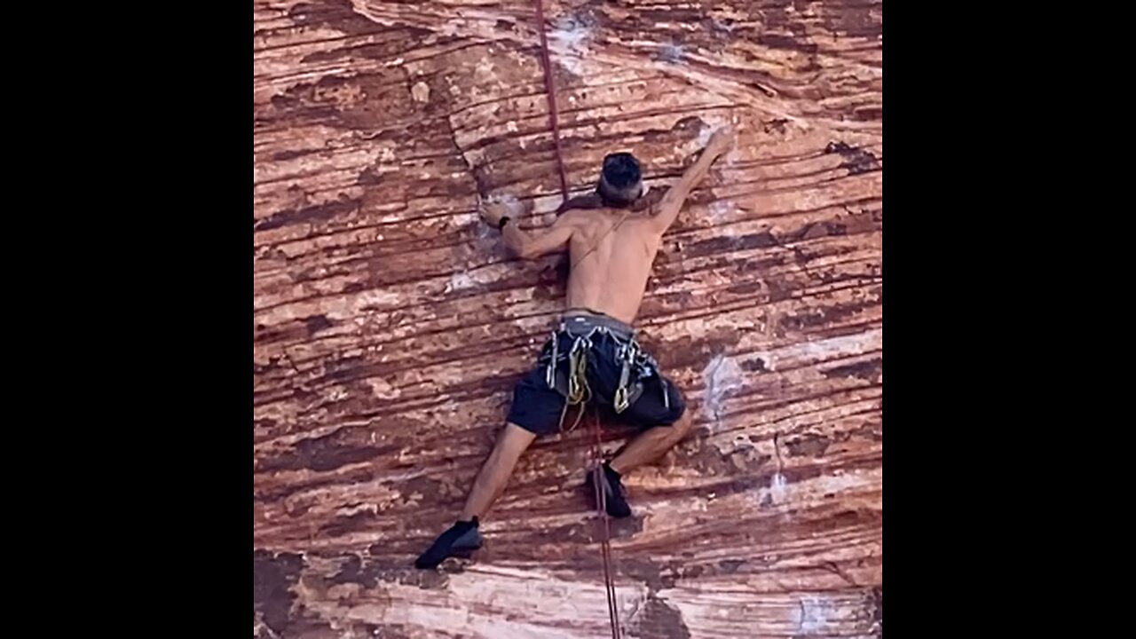 Red Rock TR Climbing Beta Series E47 (2025): Cannibal Crag: Baseboy (5.10d/5.11a)