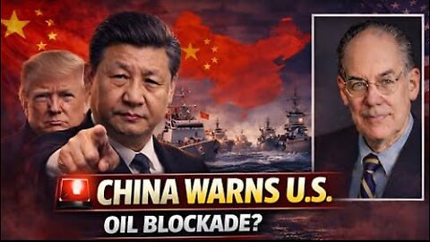 China WARNS USA: Oil Blockade ESCALATES