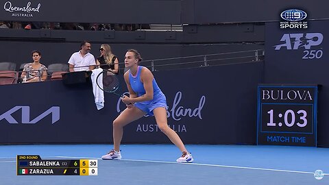 Aryna Sabalenka v Renata Zarazua - Brisbane International Highlights