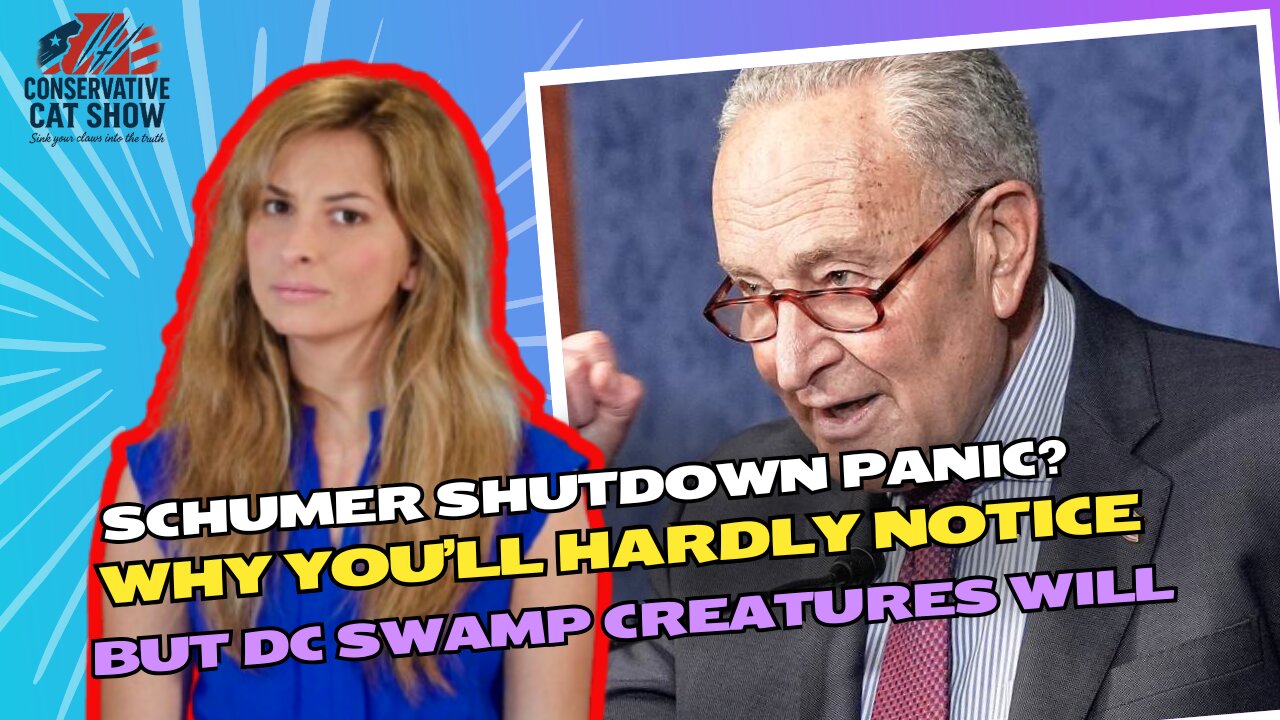 Schumer Shutdown Panic? Why You’ll Hardly Notice—But DC Swamp Creatures Will