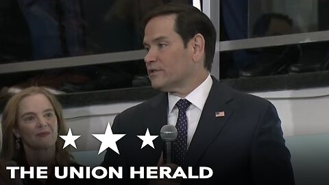 Secretary of State Rubio Delivers Remarks at a State Department Welcome Ceremony