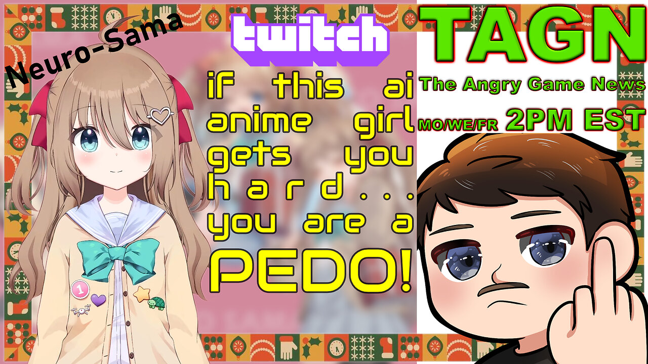 🔴TAGN #110 - AI Anime Girls New Threshhold Of Insanity. Happy Kwanzaa!