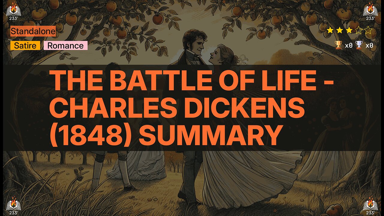 The Battle of Life - Charles Dickens (1848) Summary (Christmas Books - 4)