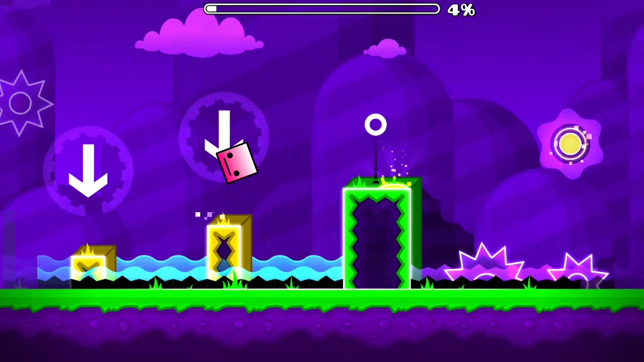 Geometry Dash Full Game, But If I Die It Cuts