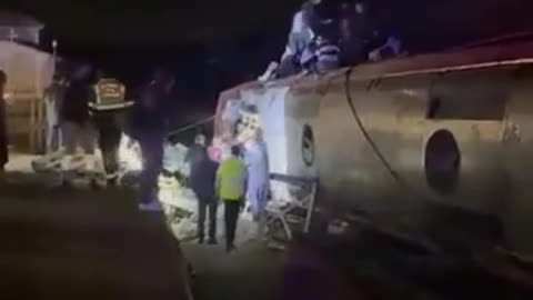 At least 7 dead, 100 injured after derailment of two high-speed trains in Spain.