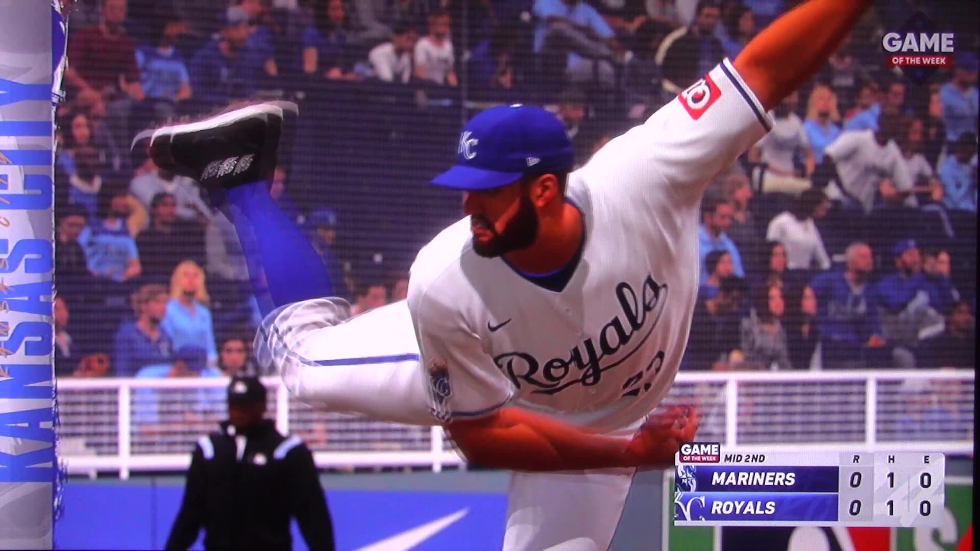 MLB The Show: Kansas City Royals vs Seattle Mariners (S22 G35)