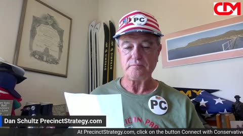 Precinct Strategy Talking about politics vs. Doing politics. Dan Schultz October 3 2025