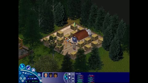 Marty Plays The Sims Ep 12 - The Devil Prowls Like a Roaring Lion