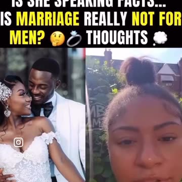 Marriage is useless for men