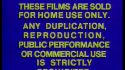Columbia Pictures Home Entertainment (1979; Best quality ever in HQ) (Includes end warnings)