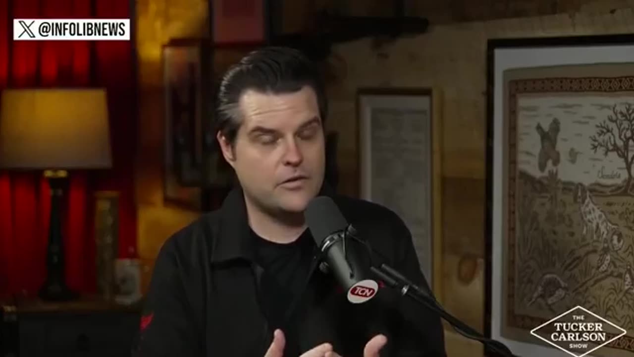 Matt Gaetz drops a bombshell, exposing how Israel ran a blackmail and extortion