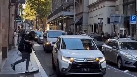 Everyone watches, no one intervenes.