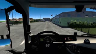 Euro Truck Simulator 2-119, Södertälje Sweden to Vilnius Lithuania, 494 Km, Volvo, 60fps
