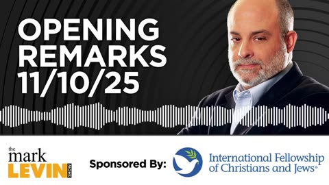 Mark's Opening Remarks - 11/10/25