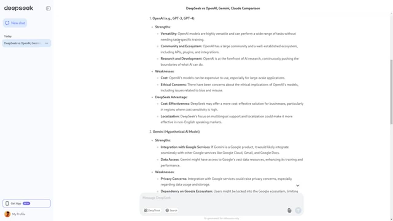 What is DeepSeek AI - $0 versus $200-month on ChatGPT Pro - Chain-of-