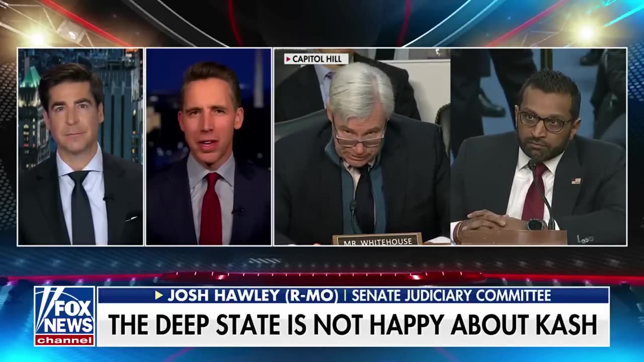 Kash Patel will 'open the books' on FBI corruption, Sen. Josh Hawley says