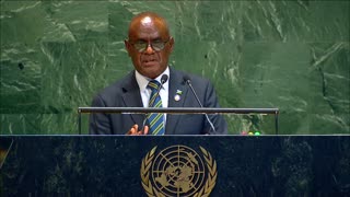 Solomon Islands PM Manele Urges Youth Climate Action at UNGA80 | World News | Amaravati Today