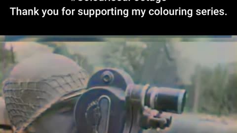 WWII Military Cameramen at War #ColourisedHistory