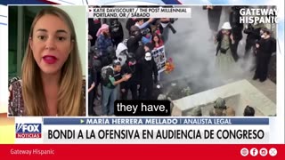 María Herrera sobre la respuesta de Pam Bondi a los senadores sobre el crimen en Chicago y Portland